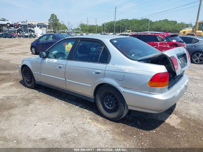 1998 Honda Civic Dx VIN: 2HGEJ6522WH580597 Lot: 39418911