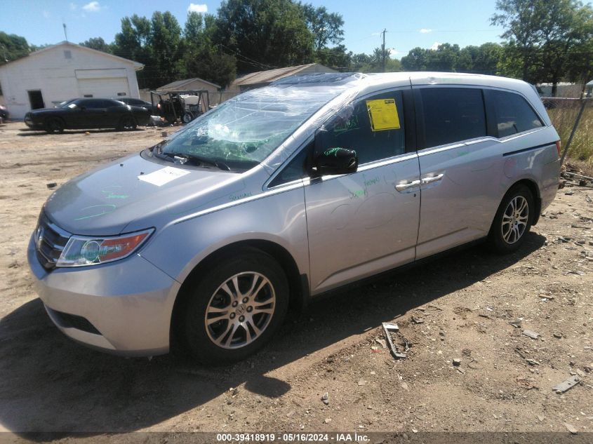 2012 Honda Odyssey Ex-L VIN: 5FNRL5H67CB036049 Lot: 39418919