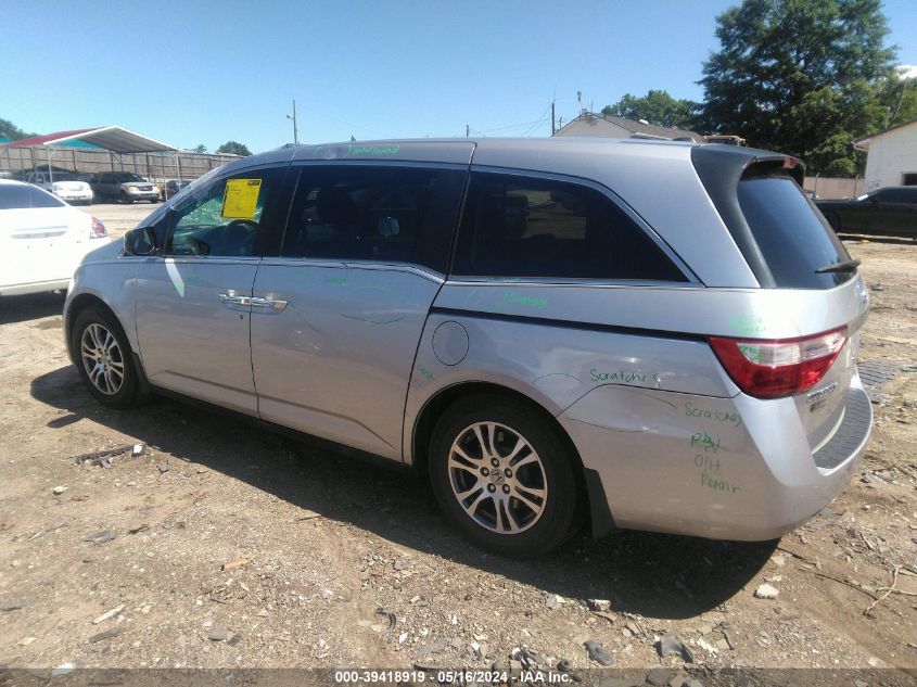 2012 Honda Odyssey Ex-L VIN: 5FNRL5H67CB036049 Lot: 39418919