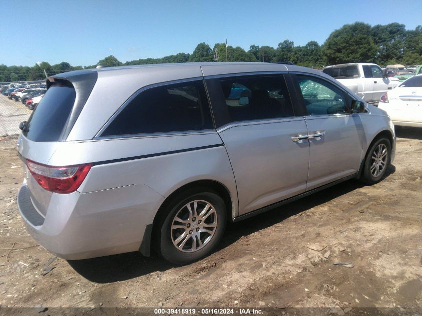 2012 Honda Odyssey Ex-L VIN: 5FNRL5H67CB036049 Lot: 39418919