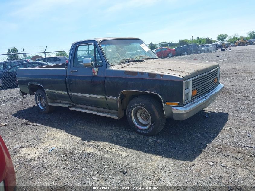 1986 Chevrolet C10 VIN: 1GCEC14H7GF369030 Lot: 39418922