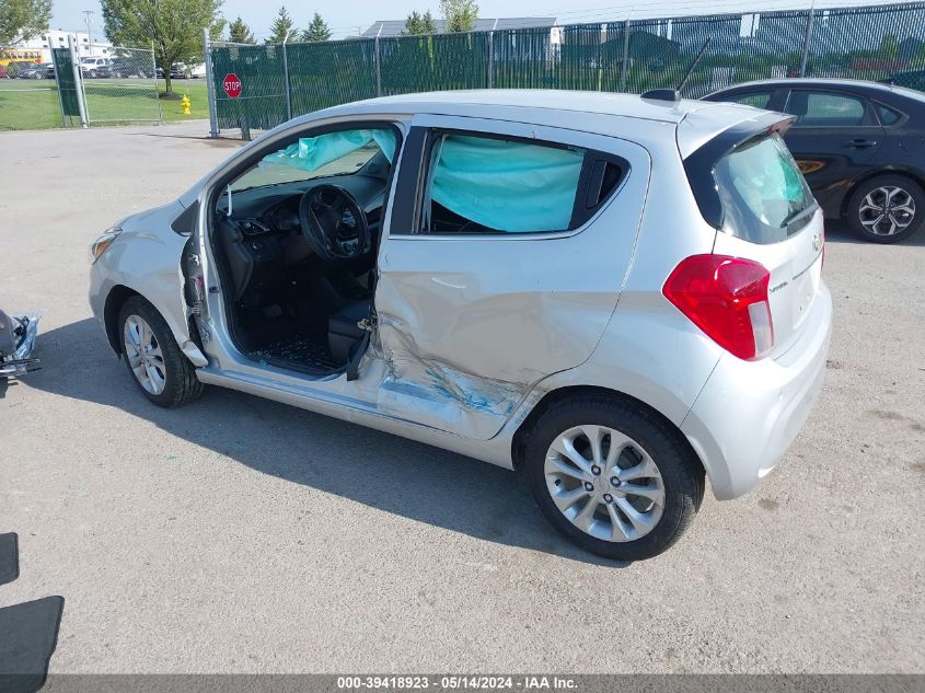 2022 Chevrolet Spark Fwd 2Lt Automatic VIN: KL8CF6SA5NC021798 Lot: 39418923