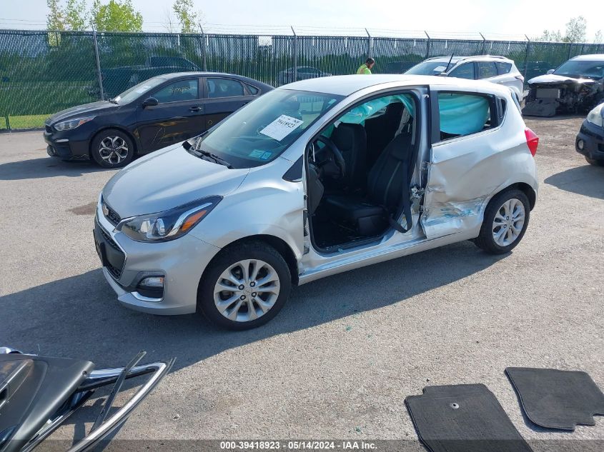 2022 Chevrolet Spark Fwd 2Lt Automatic VIN: KL8CF6SA5NC021798 Lot: 39418923