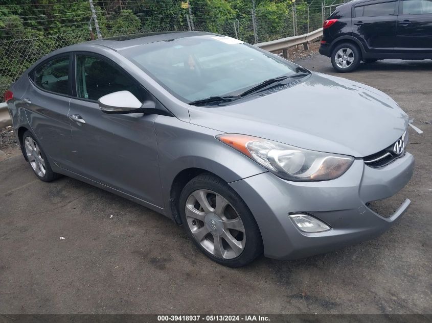 2012 Hyundai Elantra Limited (Ulsan Plant) VIN: KMHDH4AE7CU370754 Lot: 39418937