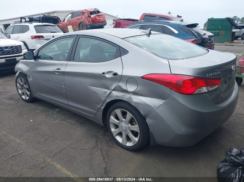 2012 Hyundai Elantra Limited (Ulsan Plant) VIN: KMHDH4AE7CU370754 Lot: 39418937