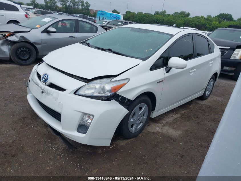 2011 Toyota Prius Two VIN: JTDKN3DU4B1385262 Lot: 39418946