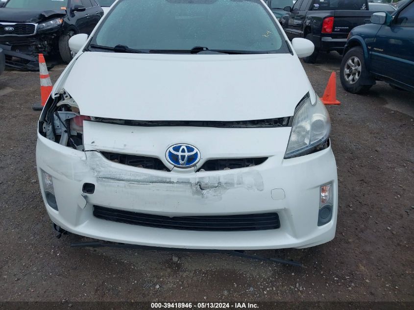 2011 Toyota Prius Two VIN: JTDKN3DU4B1385262 Lot: 39418946