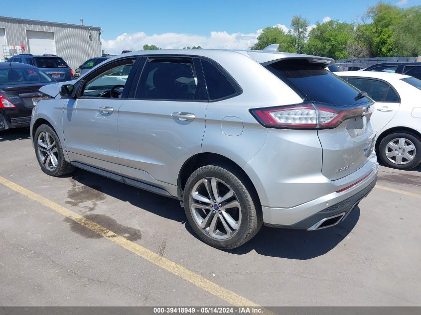 2017 Ford Edge Sport VIN: 2FMPK4AP5HBB06185 Lot: 39418949