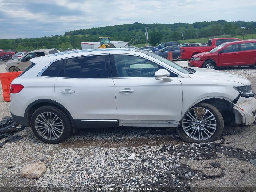 2016 Lincoln Mkx Reserve VIN: 2LMPJ8LR8GBL80864 Lot: 39418961