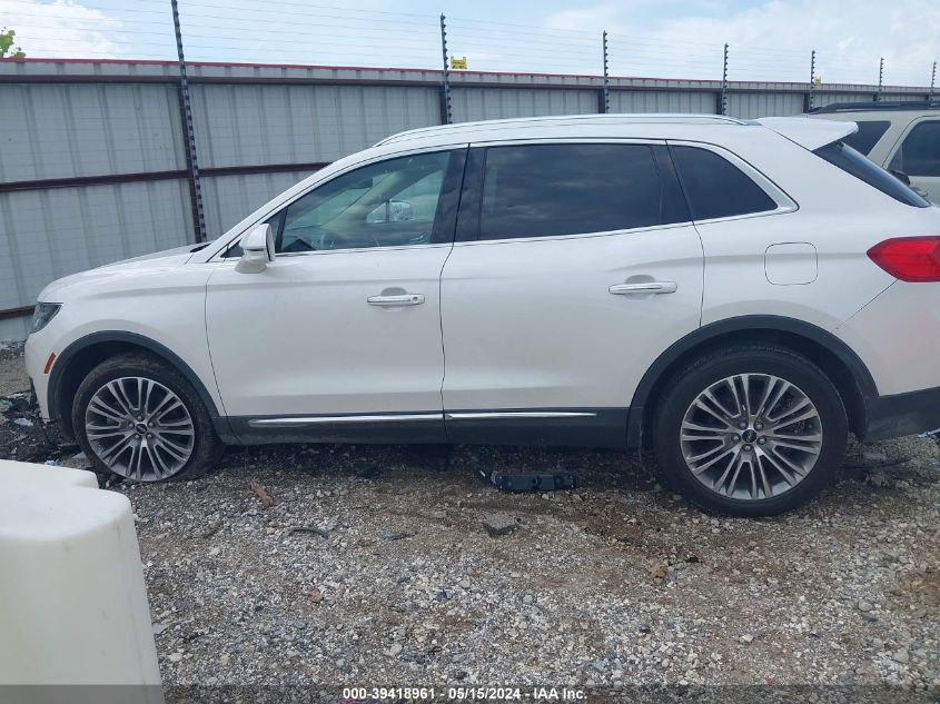 2016 Lincoln Mkx Reserve VIN: 2LMPJ8LR8GBL80864 Lot: 39418961