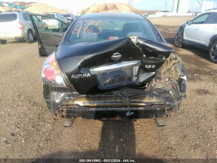 2010 Nissan Altima 2.5 S VIN: 1N4AL2AP9AN481749 Lot: 39418963