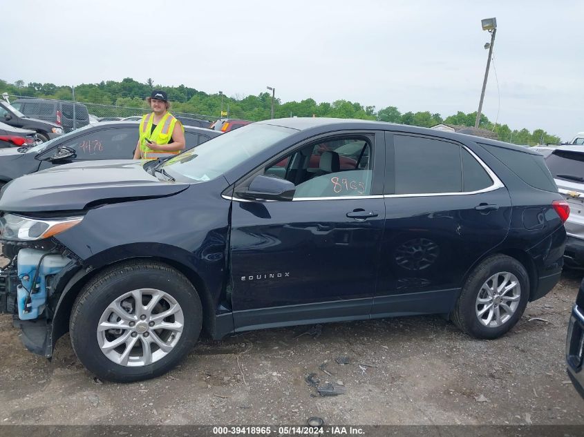 2020 Chevrolet Equinox Fwd Lt 1.5L Turbo VIN: 3GNAXKEV0LS598661 Lot: 39418965