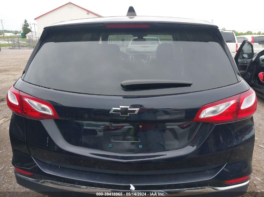 2020 Chevrolet Equinox Fwd Lt 1.5L Turbo VIN: 3GNAXKEV0LS598661 Lot: 39418965