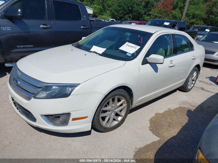 2012 Ford Fusion Sel VIN: 3FAHP0JA0CR450537 Lot: 39418975