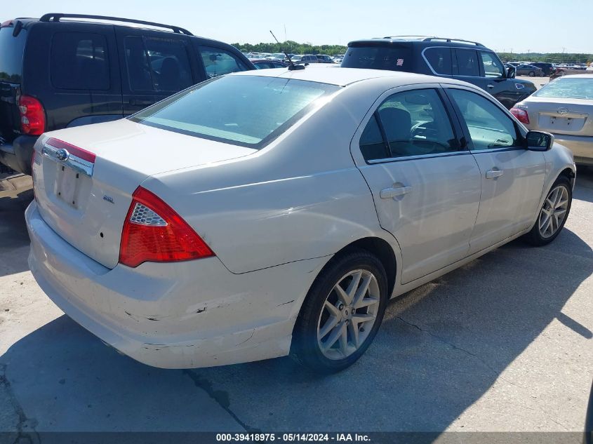 2012 Ford Fusion Sel VIN: 3FAHP0JA0CR450537 Lot: 39418975