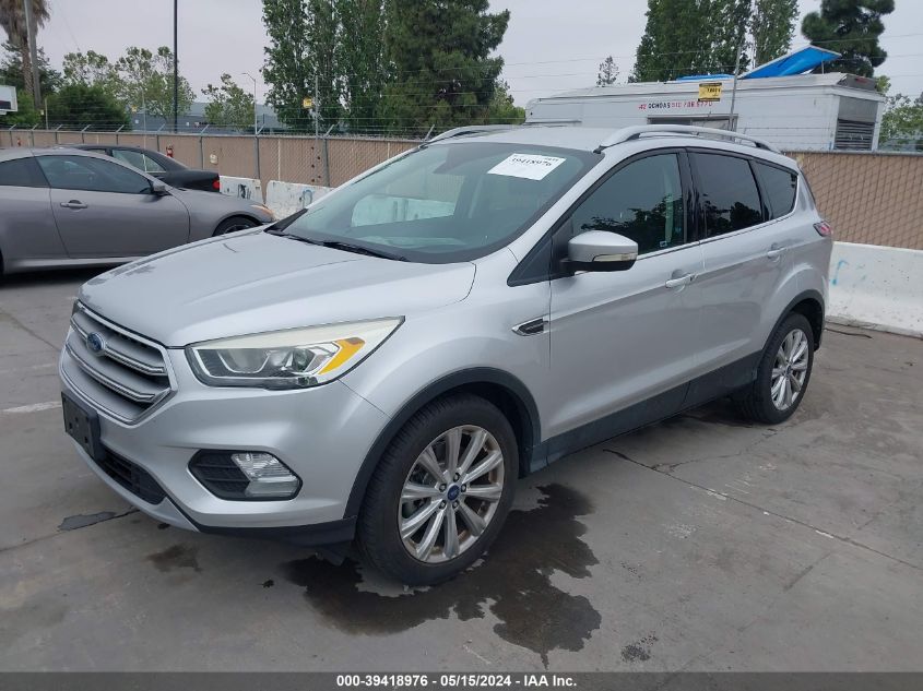 2017 Ford Escape Titanium VIN: 1FMCU0J96HUA04245 Lot: 39418976