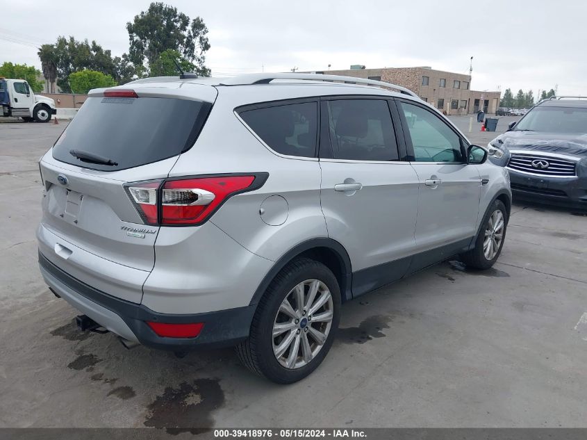 2017 Ford Escape Titanium VIN: 1FMCU0J96HUA04245 Lot: 39418976