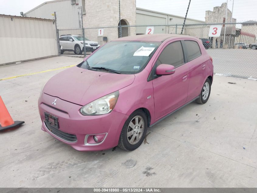 2015 Mitsubishi Mirage Es VIN: ML32A4HJ7FH034900 Lot: 39418980