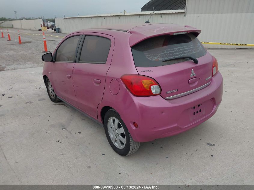 2015 Mitsubishi Mirage Es VIN: ML32A4HJ7FH034900 Lot: 39418980