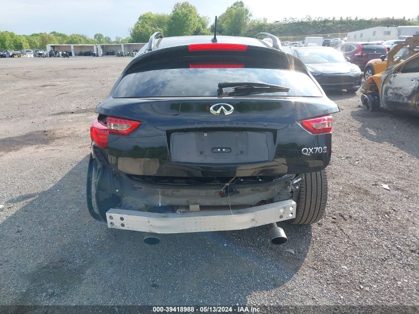 2017 Infiniti Qx70 VIN: JN8CS1MW9HM416701 Lot: 39418988