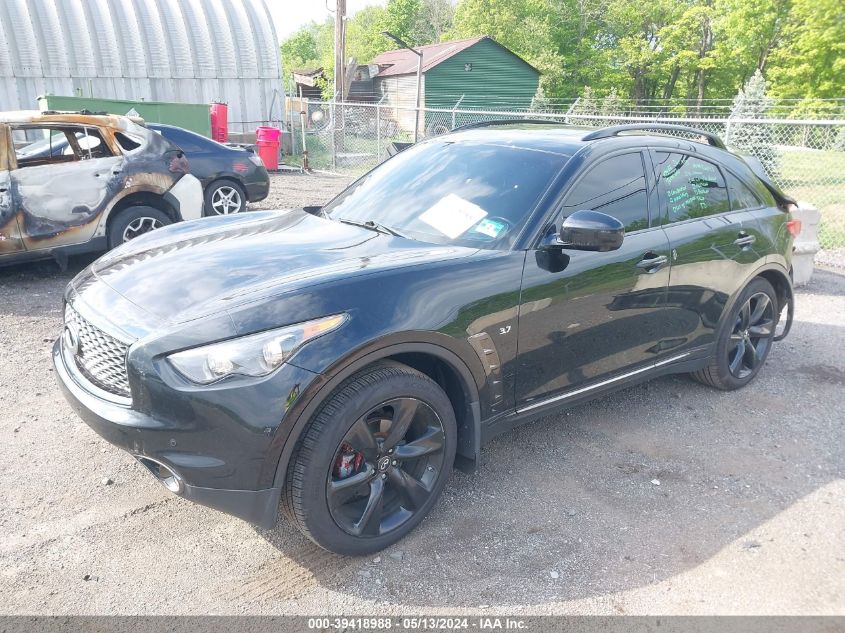 2017 Infiniti Qx70 VIN: JN8CS1MW9HM416701 Lot: 39418988