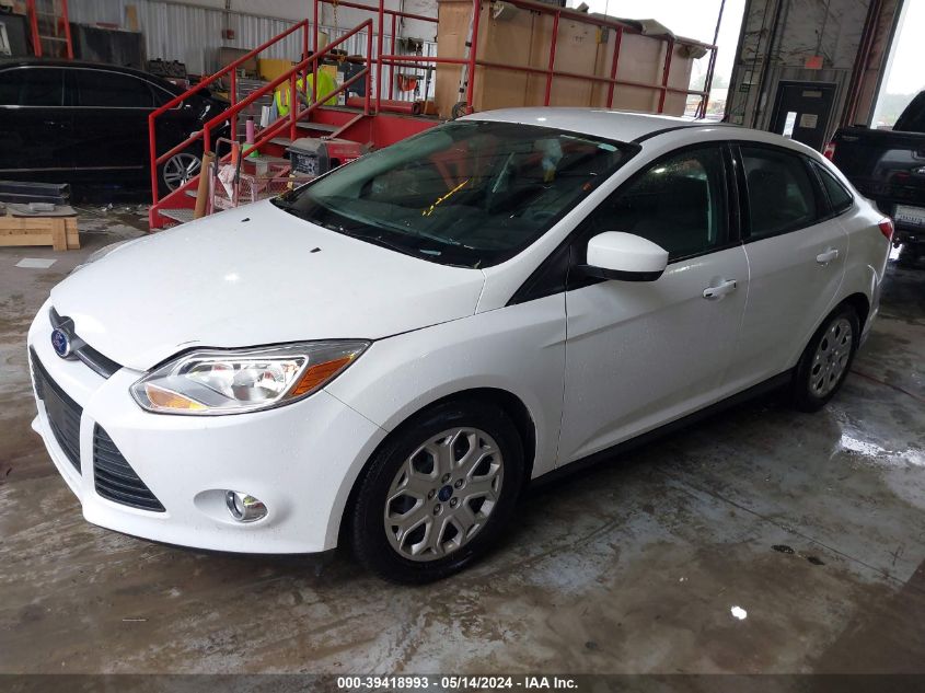 2012 Ford Focus Se VIN: 1FAHP3F23CL454776 Lot: 39418993