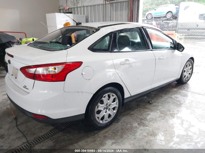 2012 Ford Focus Se VIN: 1FAHP3F23CL454776 Lot: 39418993