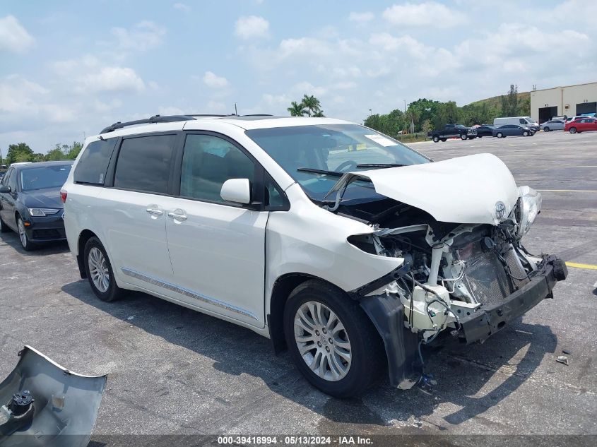 2017 Toyota Sienna Xle Premium 8 Passenger VIN: 5TDYZ3DC0HS797583 Lot: 39418994