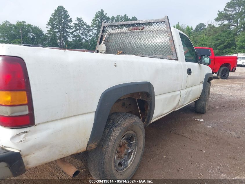 2001 Chevrolet Silverado 2500 VIN: 1GCGC24U01Z300262 Lot: 39419014