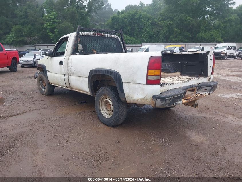 2001 Chevrolet Silverado 2500 VIN: 1GCGC24U01Z300262 Lot: 39419014