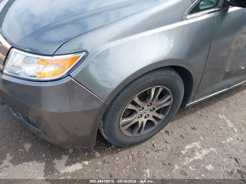 2012 Honda Odyssey Ex-L VIN: 5FNRL5H66CB020425 Lot: 39419018