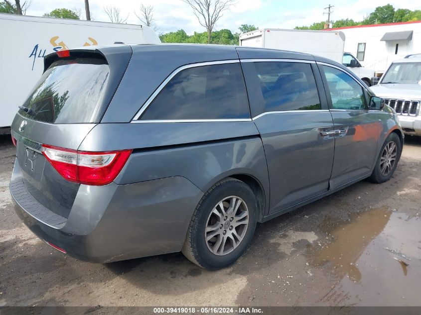 2012 Honda Odyssey Ex-L VIN: 5FNRL5H66CB020425 Lot: 39419018