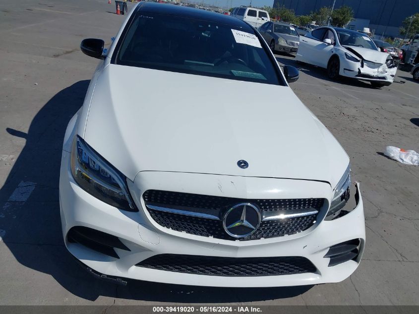 2020 Mercedes-Benz C 300 VIN: 55SWF8DB8LU328337 Lot: 39419020