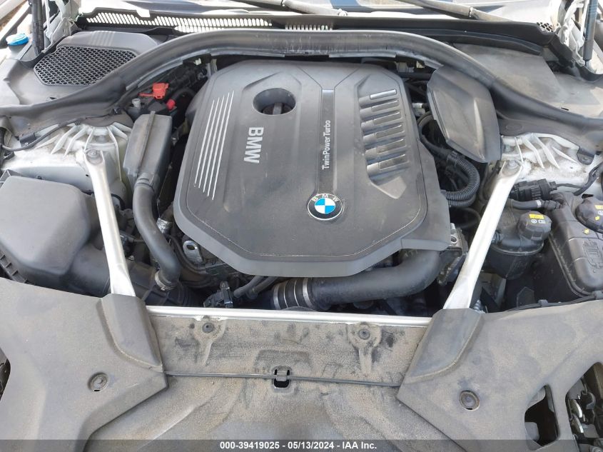 2019 BMW 540I xDrive VIN: WBAJE7C51KWD55197 Lot: 39419025