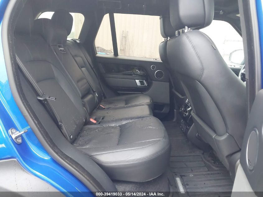 2018 Land Rover Range Rover 3.0L V6 Supercharged Hse VIN: SALGS2SV4JA512460 Lot: 39419033