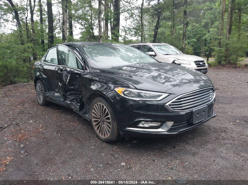 2017 Ford Fusion Titanium VIN: 3FA6P0K90HR184990 Lot: 39419041