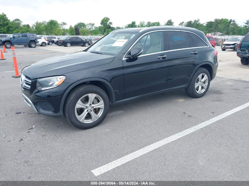 2018 Mercedes-Benz Glc 300 VIN: WDC0G4JB9JV063583 Lot: 39419064