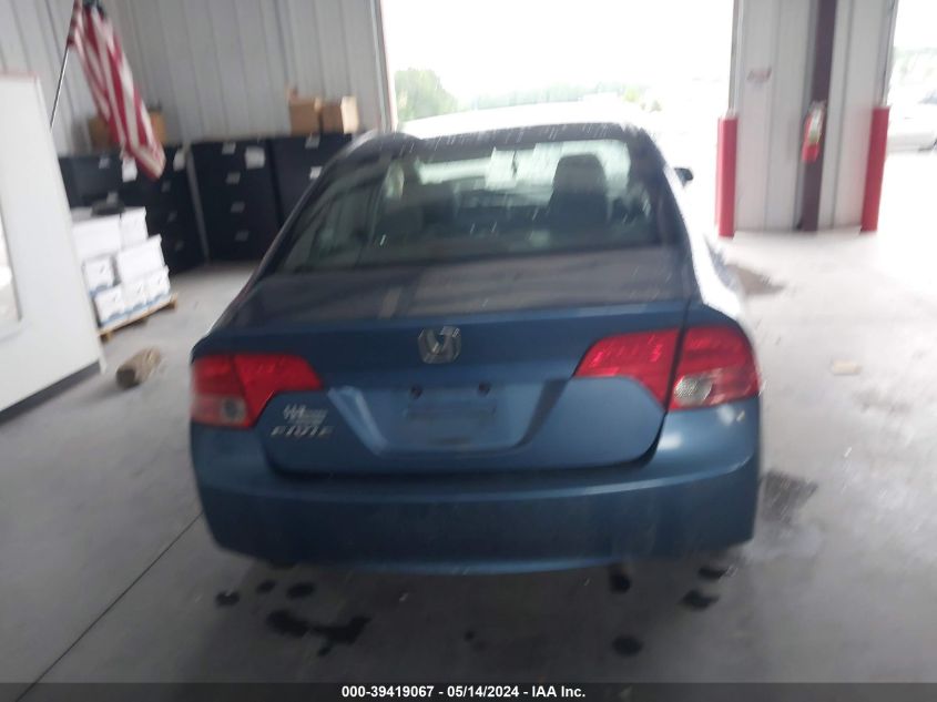 2008 Honda Civic Ex-L VIN: 1HGFA16968L041957 Lot: 39419067