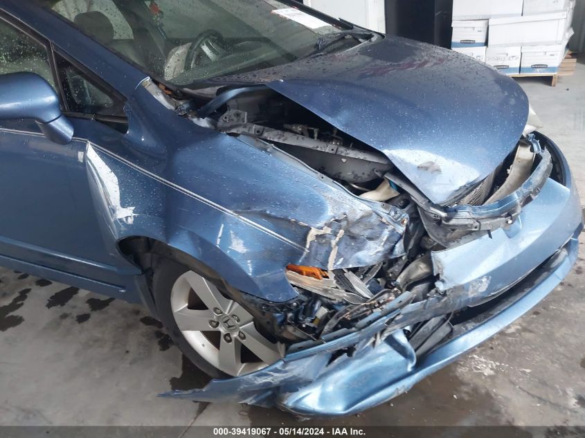 2008 Honda Civic Ex-L VIN: 1HGFA16968L041957 Lot: 39419067