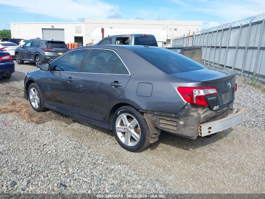 2013 Toyota Camry Se VIN: 4T1BF1FK7DU283691 Lot: 39419078