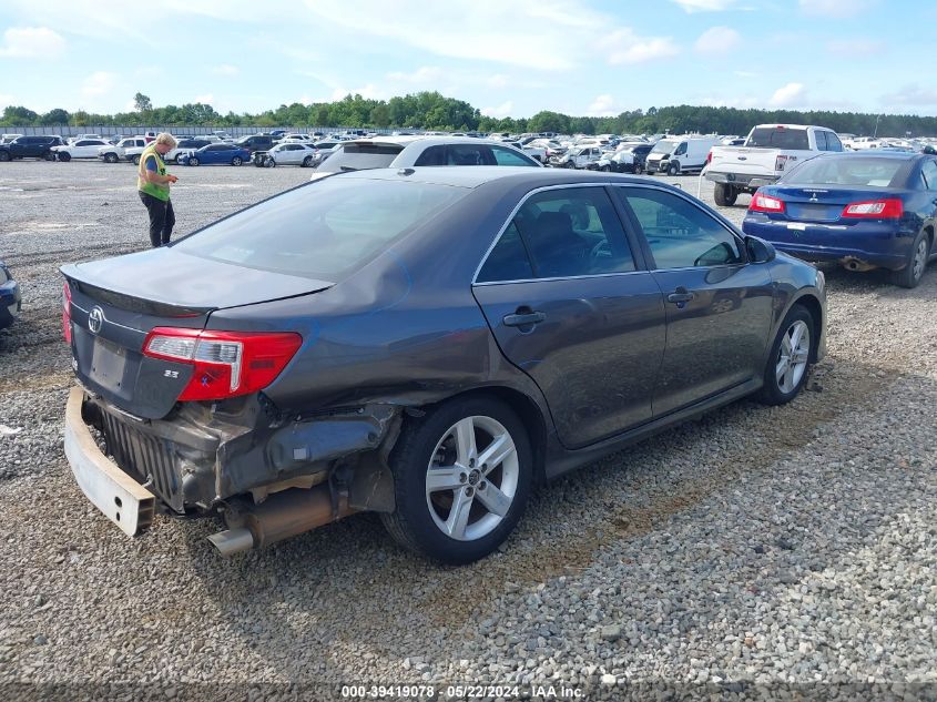 2013 Toyota Camry Se VIN: 4T1BF1FK7DU283691 Lot: 39419078