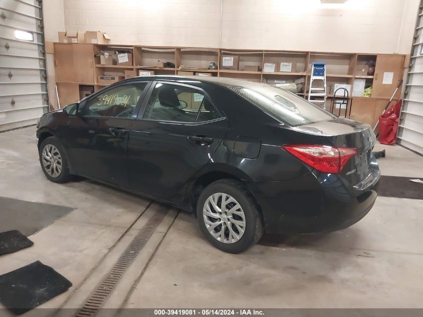 2018 Toyota Corolla Le VIN: 5YFBURHE1JP847649 Lot: 39419081