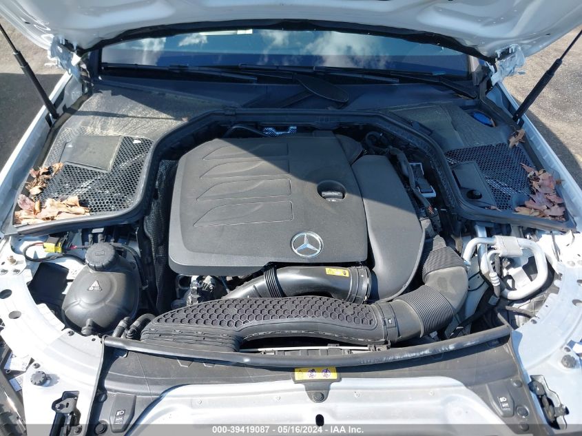 2019 Mercedes-Benz C 300 4Matic VIN: WDDWF8EB1KR515191 Lot: 39419087