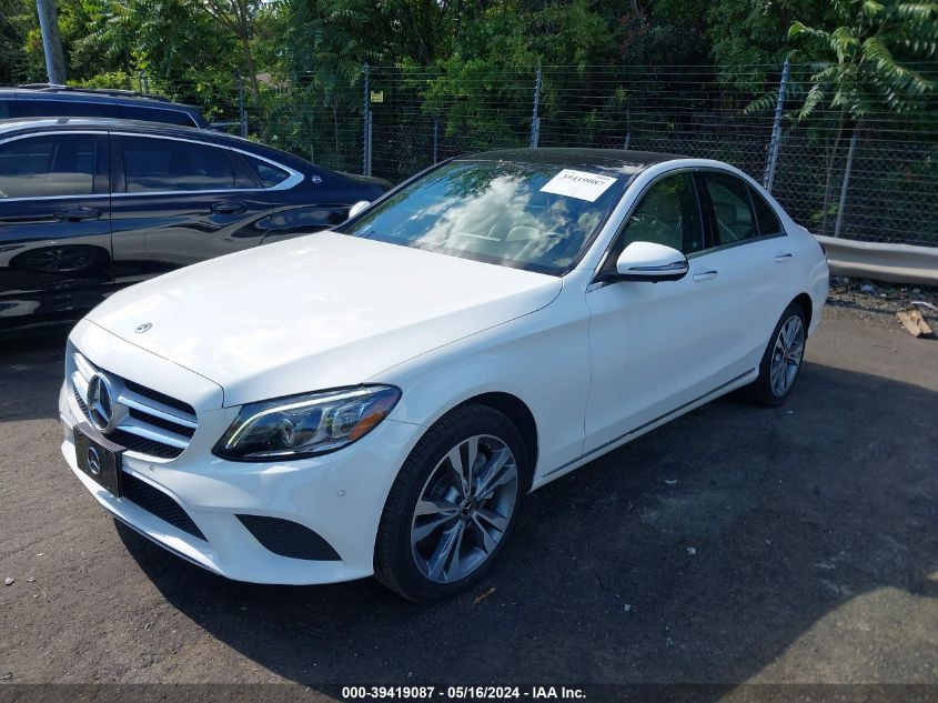 2019 Mercedes-Benz C 300 4Matic VIN: WDDWF8EB1KR515191 Lot: 39419087