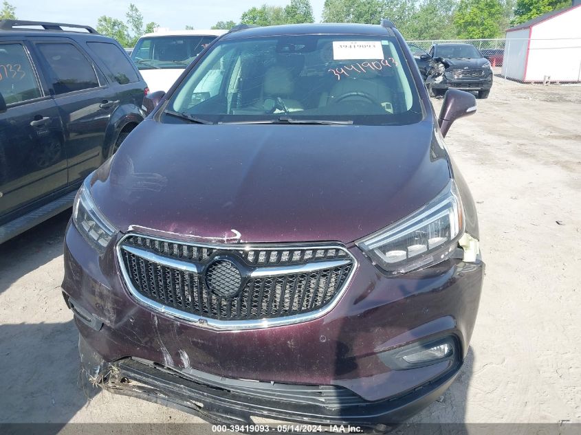 2017 Buick Encore Premium VIN: KL4CJHSM7HB107680 Lot: 39419093