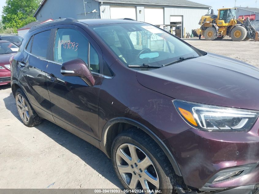 2017 Buick Encore Premium VIN: KL4CJHSM7HB107680 Lot: 39419093