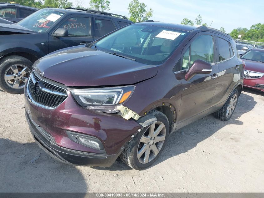 2017 Buick Encore Premium VIN: KL4CJHSM7HB107680 Lot: 39419093