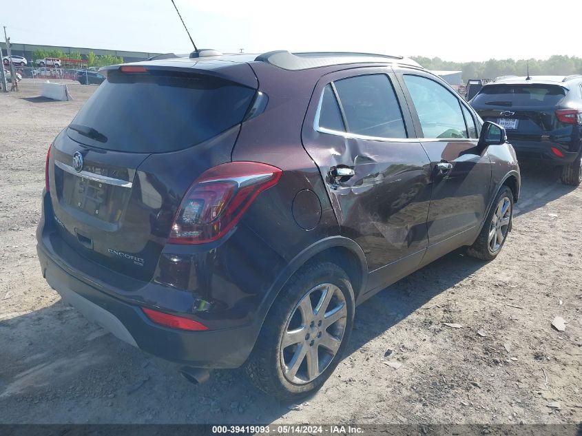 2017 Buick Encore Premium VIN: KL4CJHSM7HB107680 Lot: 39419093