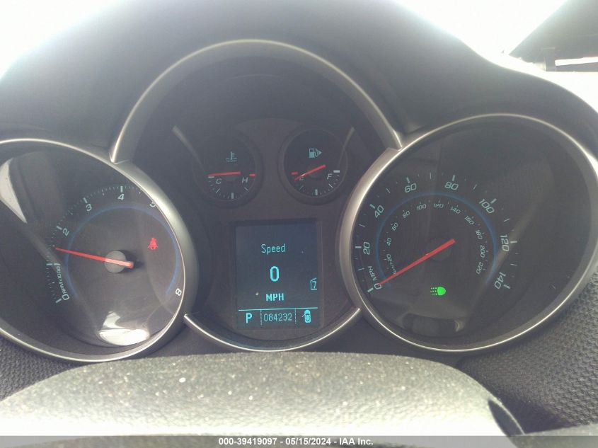 2011 Chevrolet Cruze 1Lt VIN: 1G1PF5S9XB7154319 Lot: 39419097