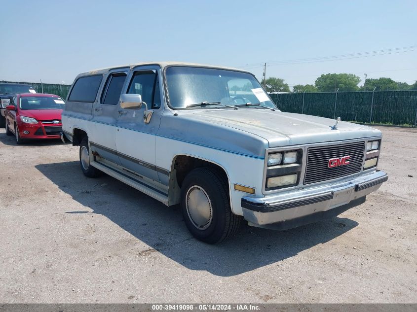 1990 GMC Suburban R15 Conventional VIN: 1GKER16K6LF512460 Lot: 39419098